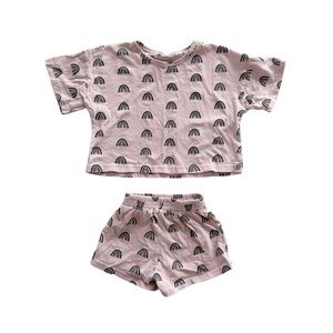 Indy & Pippa Rainbow Daydreamer Set 9-12M
